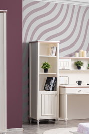 Hanah Home Ezgi Estantería Crema Claro